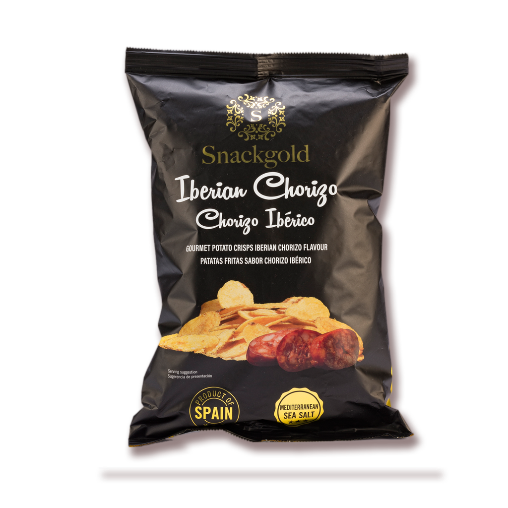 Chips chorizo ibérique 125g SNACKGOLD   