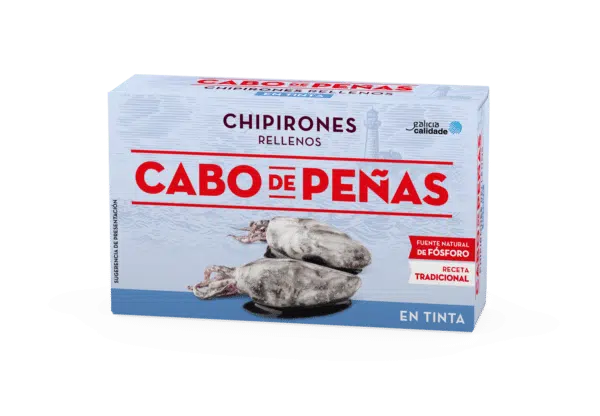 Chipirones farcis à l'encre CP