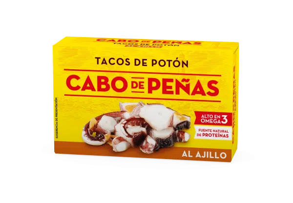 Tacos de pota à l'ail CP