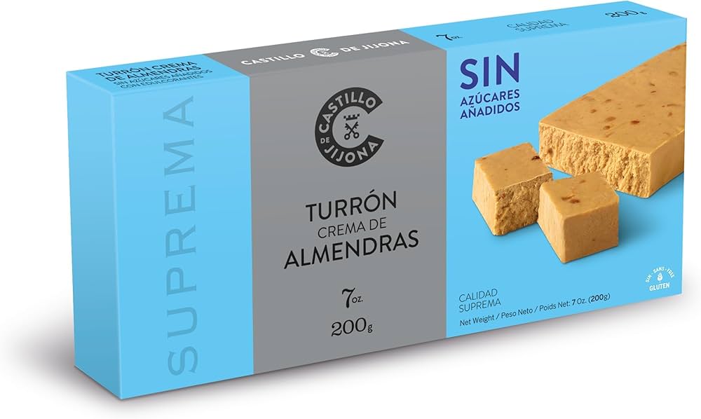 Turron Jij sup sans sucre CASTILLO DE 200g