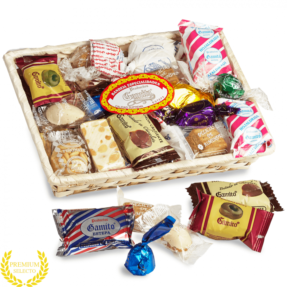Cesta Surtido Navideño 900g Gamito