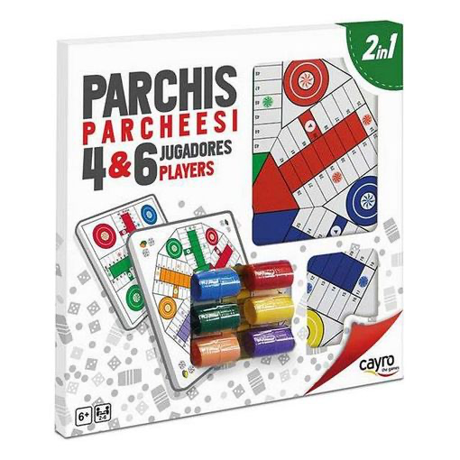 Parchis 4 ou 6 joueurs 40cm
