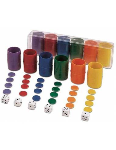 Set accessoires parchis 6 joueurs