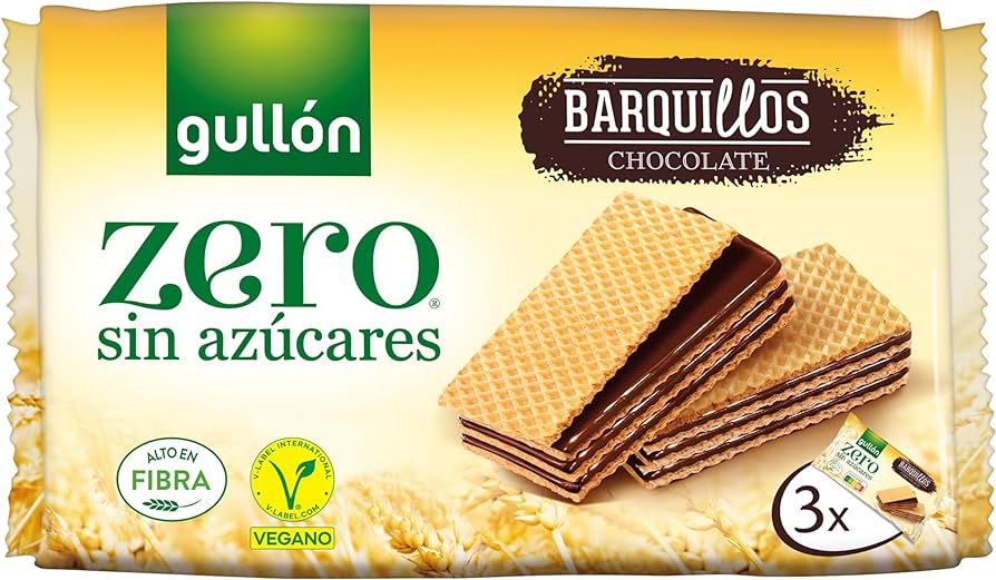 Barquillos de Choco Diet Nature 180g GULLON