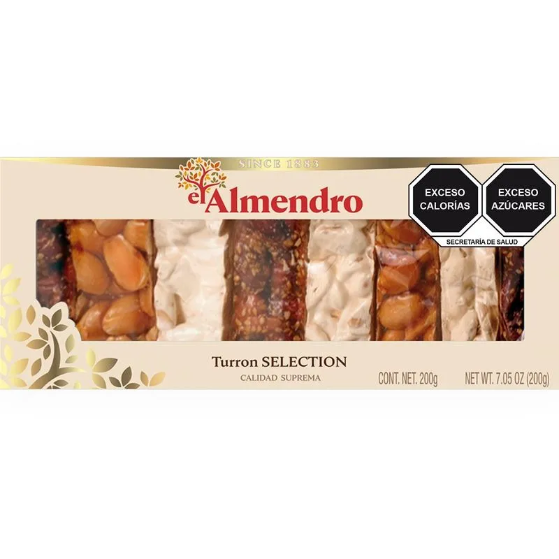 Surtido mini turrones 200g EL ALMENDRO 