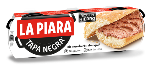 [E13015] Pate foie 2x83g LA PIARA