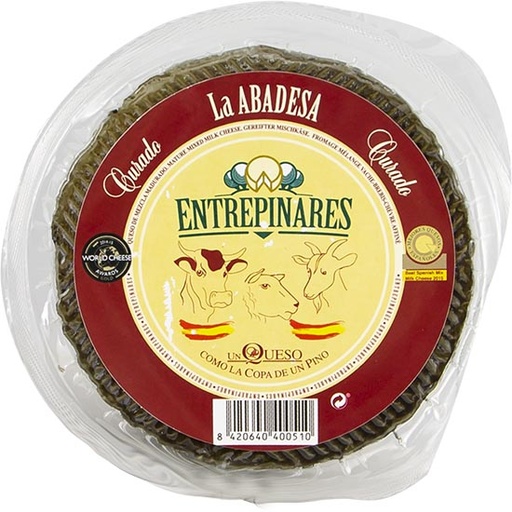 [Q1001] Fromage 3 laits mi-vieux LA ABADESA 
