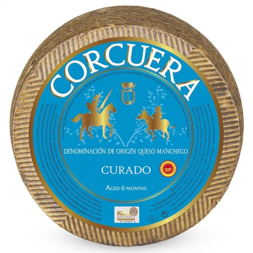 [Q1001E] Fromage manchego D.O. mi-vieux 6m CORCUERA