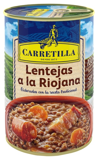 [LC1501] Lentilles a la Riojana 430g 