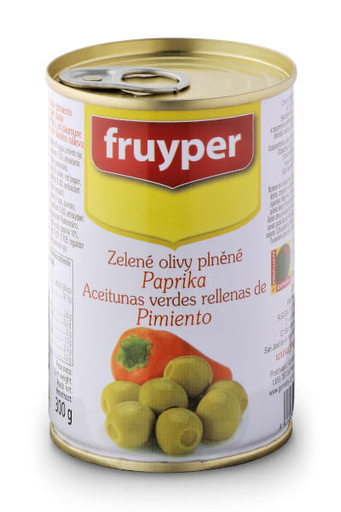 [A190011FR] Olives farcies aux Poivrons 120g