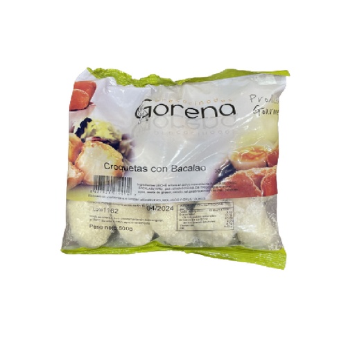 [P1820] Croquettes de bacalao 500g GORENA