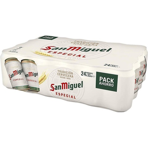 [00301P1] Bière San Miguel canette 24x33cl