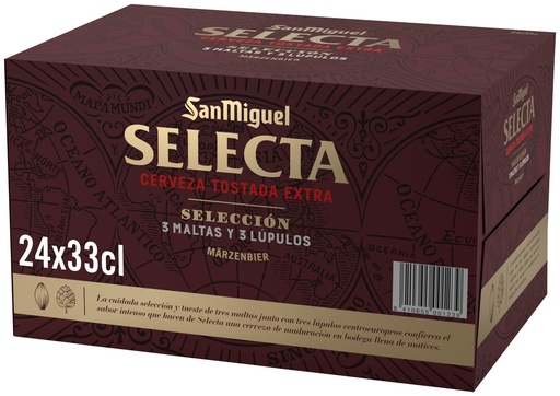 [00301PS] Bière San Miguel SELECTA XV 24x33cl