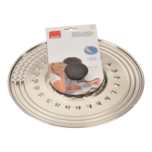 [XCE0022] Couvercle inox 26-30 cm IBILI