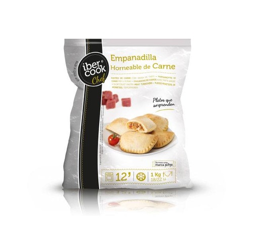 [P1800C] Empanadillas carne à la viande 1Kg IBERCOOK