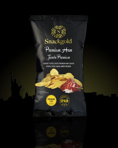 [0011011B] Chips jambon ibérique 125g SNACKGOLD