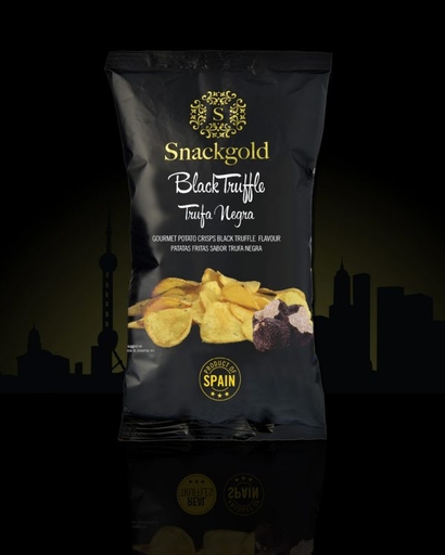 [0011011C] Chips truffe noire 125g SNACKGOLD 